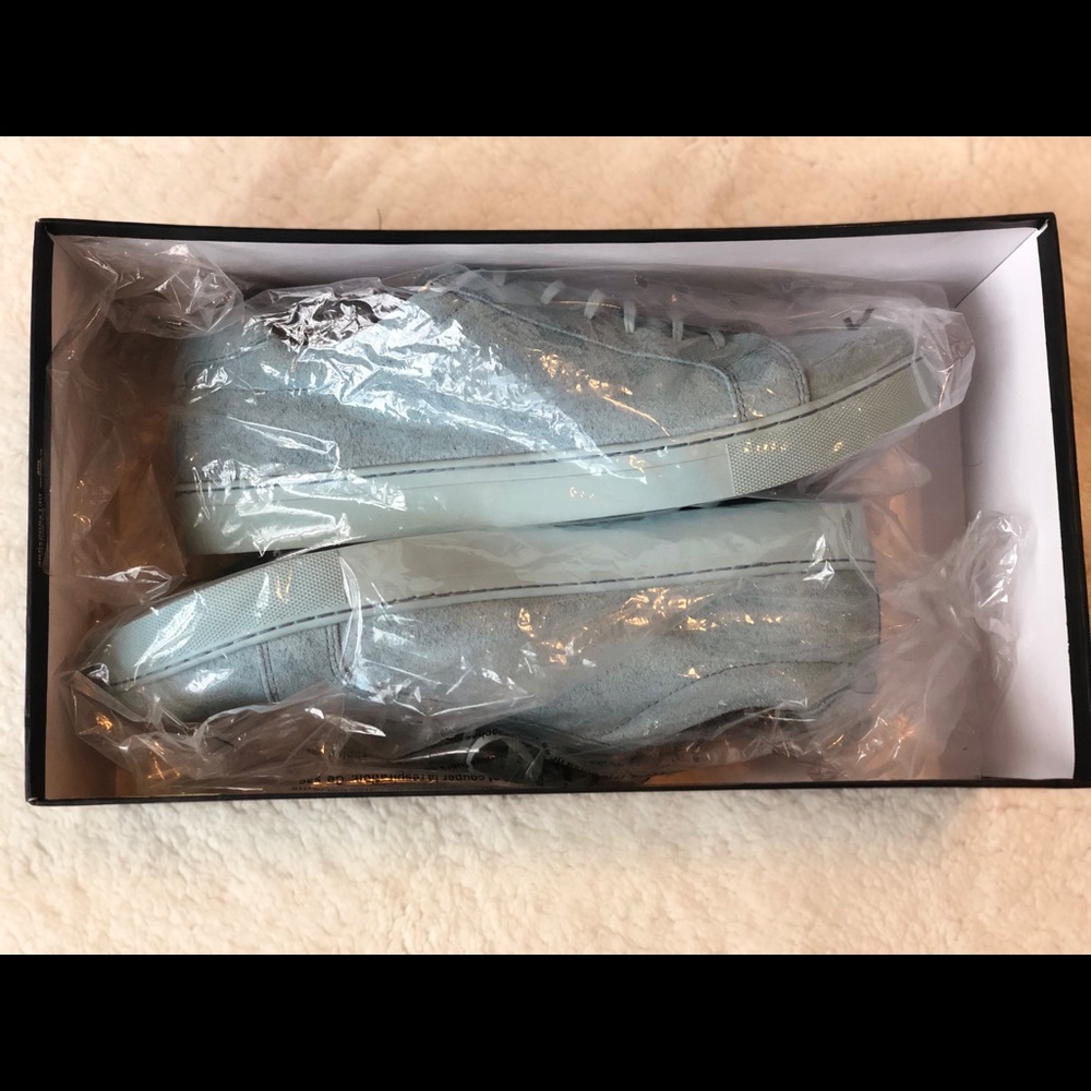 SOLD !!!Beautiful ice blue suede man shoes NEW!! - Picture 5 of 5